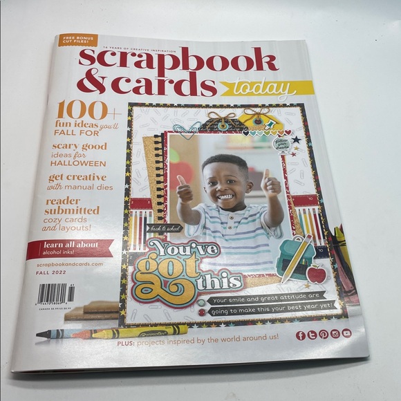 Scrapbook & Cards Today Magazine Issue Fall 2022 - Picture 1 of 8